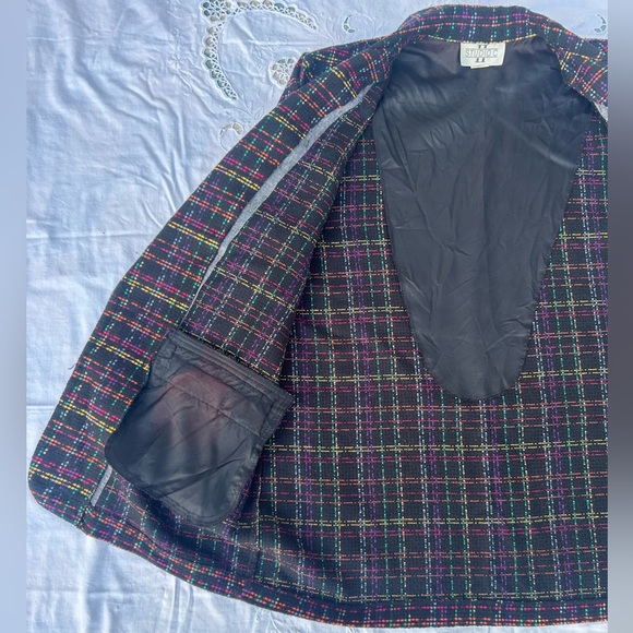 Studio C II Black and Confetti Colors Blazer - Picture 4 of 8